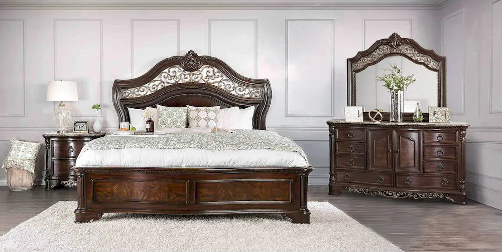 Furniture of America - Menodora - 3 Pc. Queen Bedroom Set - CM7311Q-4PC view 1