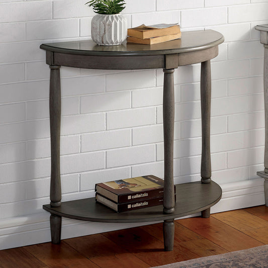 Furniture of America - Menton Side Table in Antique Gray - CM-AC362GY View 1