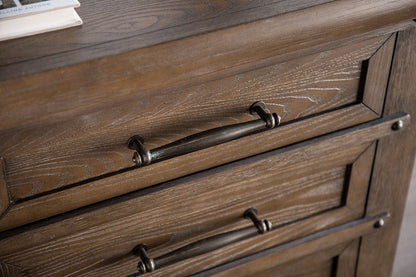 Furniture of America - Merthyr Nightstand in Brown - FM7431BR-N View 3