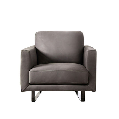 Furniture of America - Mezzanotte Chair in Gray - FM90000GY-CH-PK View 1