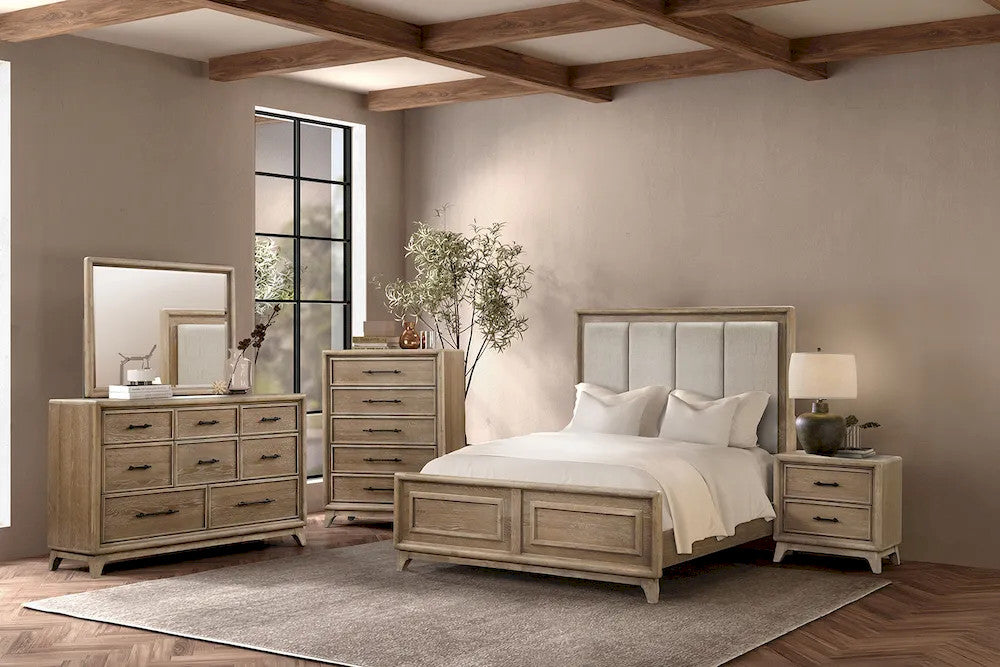 Furniture of America - Midhurst - 4 Pc. Queen Bedroom Set w/ Chest - FM7600AK-Q-5PC-CHEST view 1