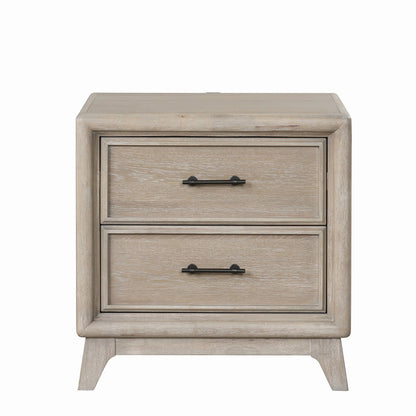 Furniture of America - Midhurst Nightstand in Oak - FM7600AK-N View 3