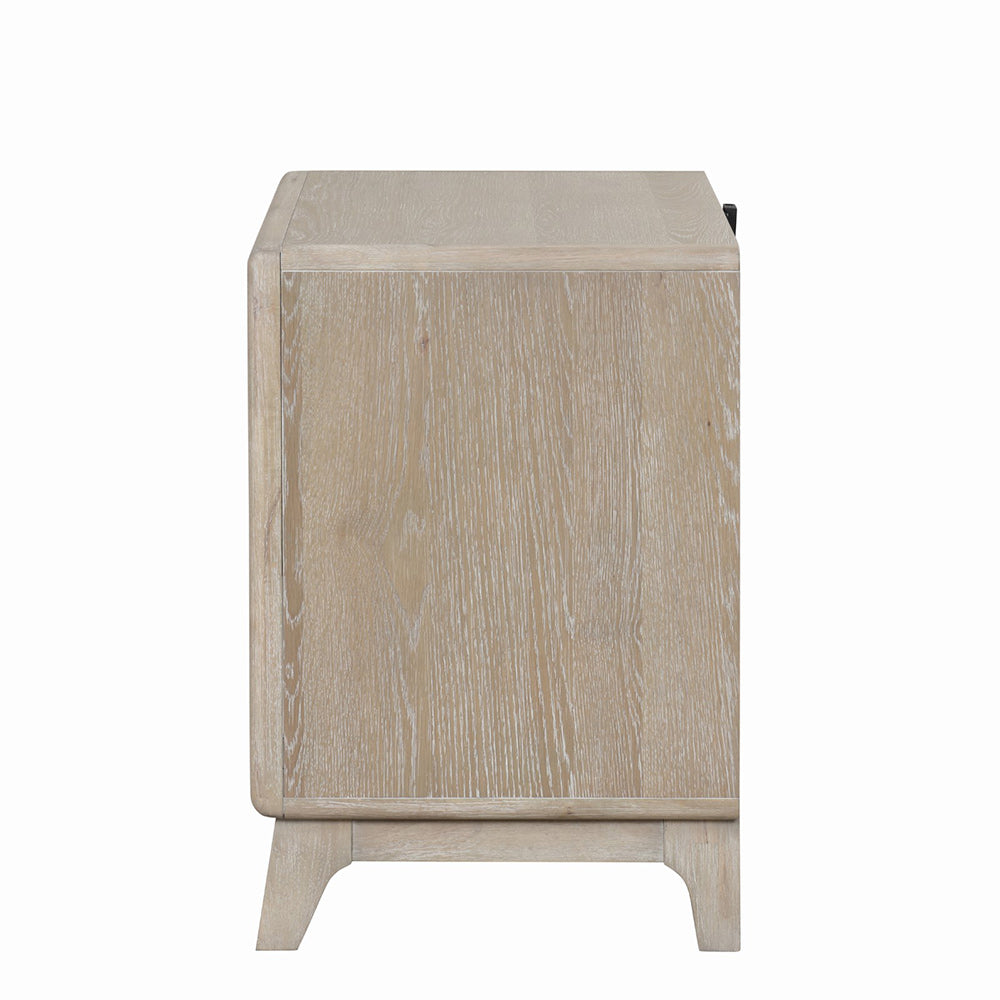 Furniture of America - Midhurst Nightstand in Oak - FM7600AK-N View 4