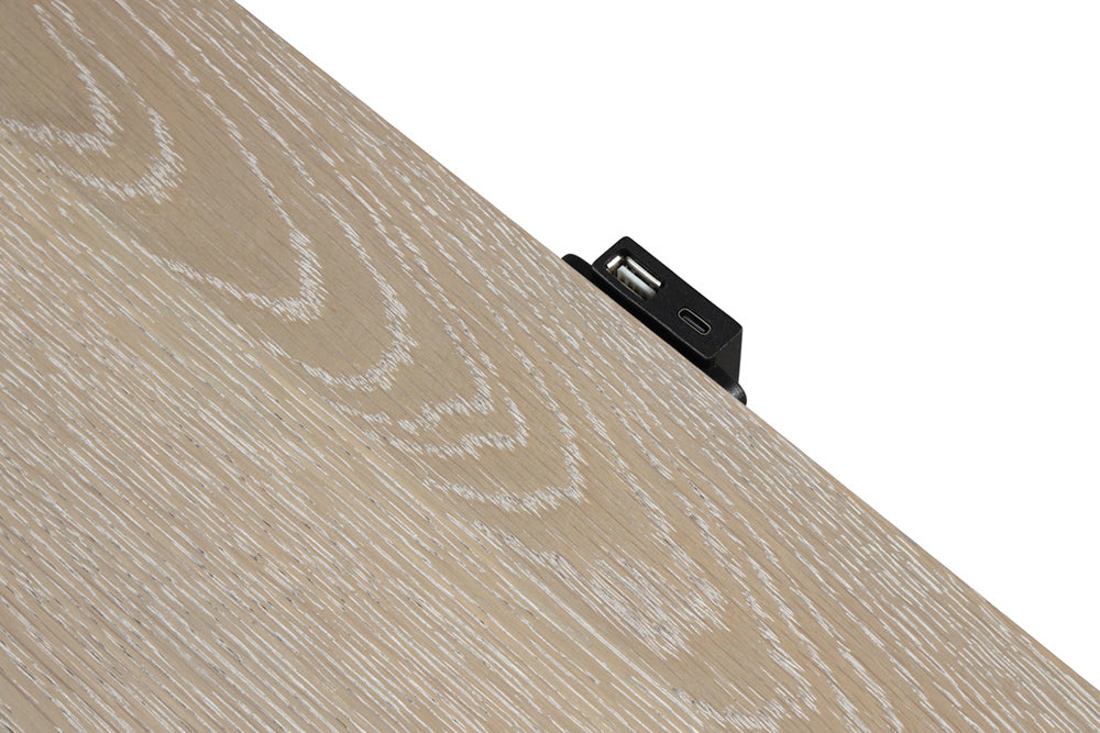 Furniture of America - Midhurst Nightstand in Oak - FM7600AK-N View 6