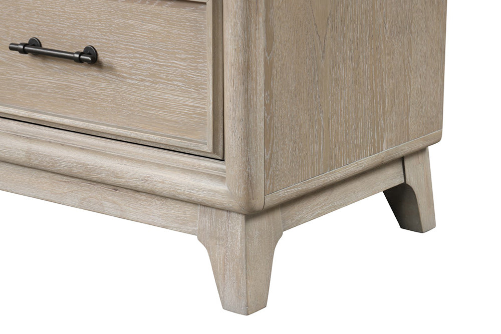 Furniture of America - Midhurst Nightstand in Oak - FM7600AK-N View 7