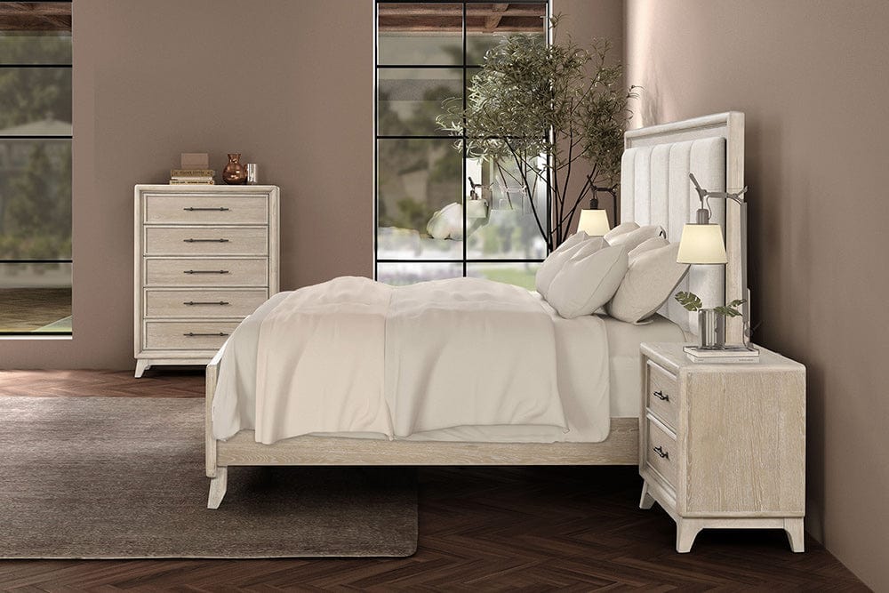 Furniture of America - Midhurst Queen Bed in Oak - FM7600AK-Q-BED View 3