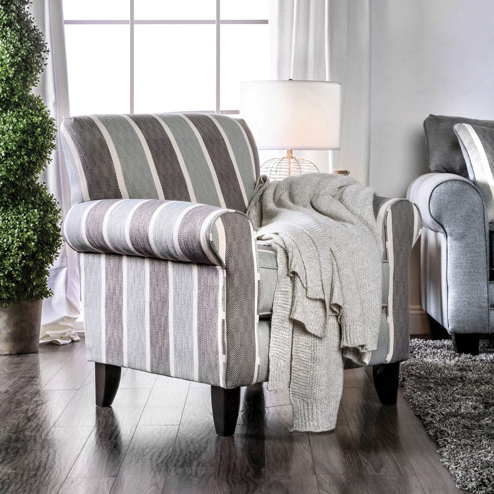 Furniture of America - Misty Chair in Pattern - SM8141-CH-ST View 1