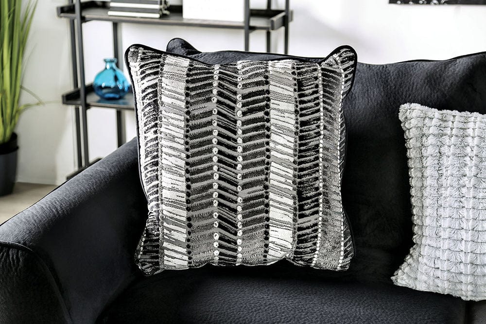 Furniture of America - Modbury Sectional in Black - SM5160-SECT View 6