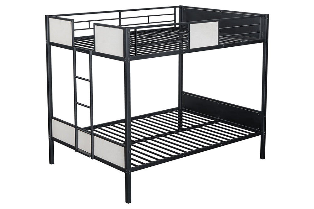 Furniture of America - Molton Full/Full Metal Bunk Bed (K/D) in Black - FM-BK902BK-FF View 3