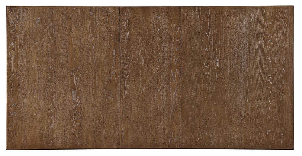 Furniture of America - Monclova Dining Table in Rustic Oak/Beige - CM3249A-T-TABLE View 2