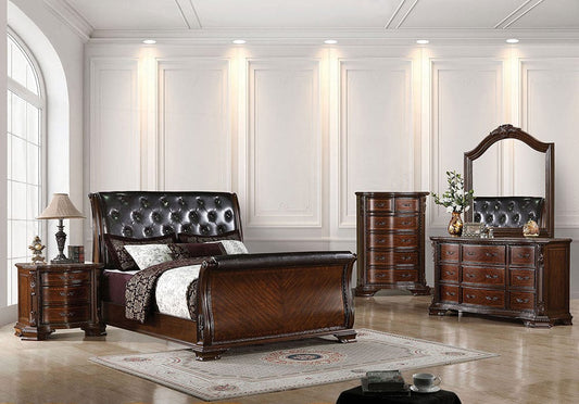 Furniture of America - Monte Vista I Dresser in Brown Cherry - CM7267D View 2