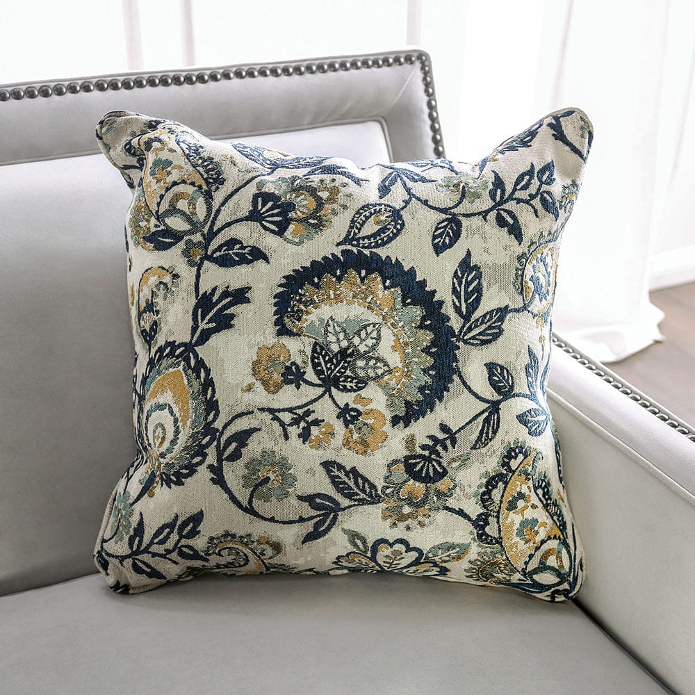 Furniture of America - Montecelio Sofa + Loveseat in Light Gray/Navy - SM2270-2PC View 4