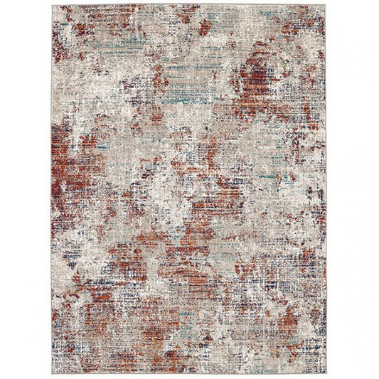 Furniture of America - Montijo 5' X 8' Area Rug in Concrete Umber - RG8171S