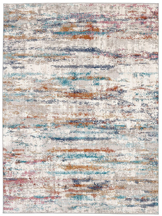 Furniture of America - Montijo 8' X 11' Area Rug in Distressed Multi - RG8169M View 1