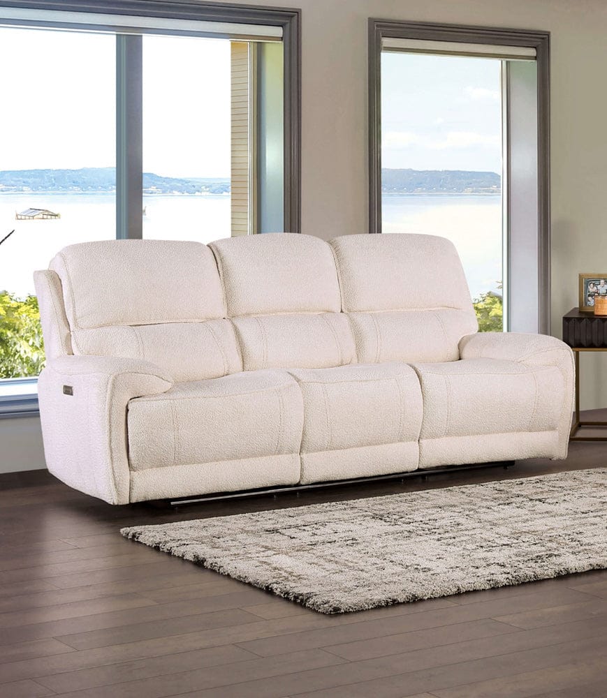 Furniture of America - Morcote Power Sofa in Beige - FM62001BG-SF-PM View 1