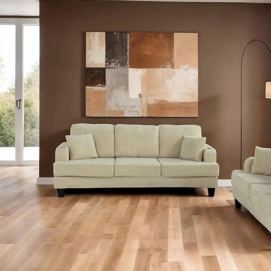 Furniture of America - Moretaine - Sofa, Beige - SL6932BG-SF-PK view 1
