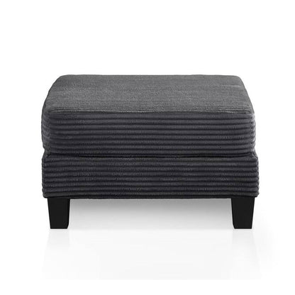 Furniture of America - Moretaine Storage Ottomen in Dark Gray - SL6932DG-OT View 1
