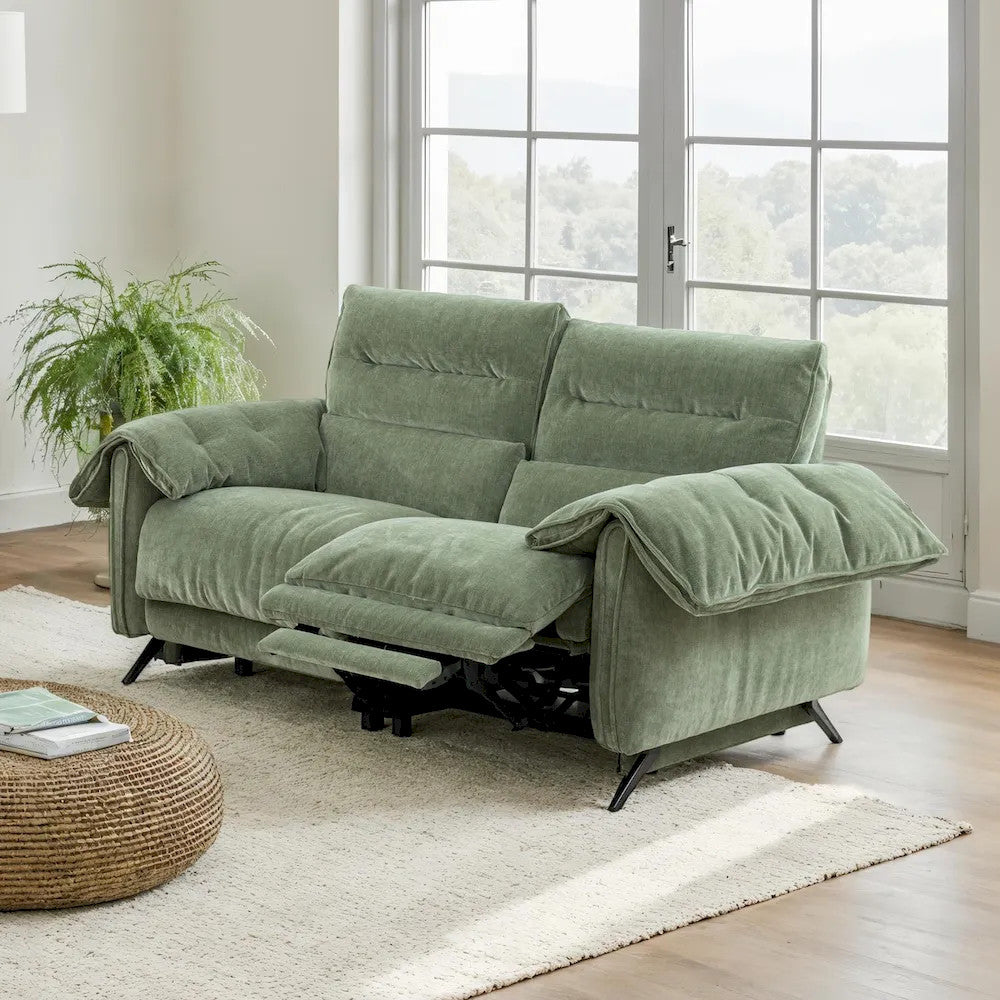 Furniture of America - Morley - Power Loveseat - Sage Green - CM9943GR-LV-PM-PK view 1