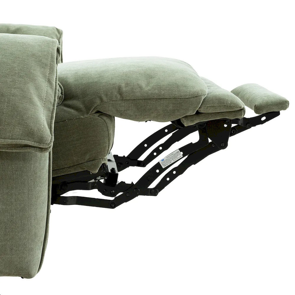 Furniture of America - Morley - Power Loveseat - Sage Green - CM9943GR-LV-PM-PK view 7