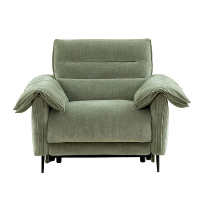 Furniture of America - Morley - Power Recliner 1.5 - Sage Green - CM9943GR-CH-PM view 4