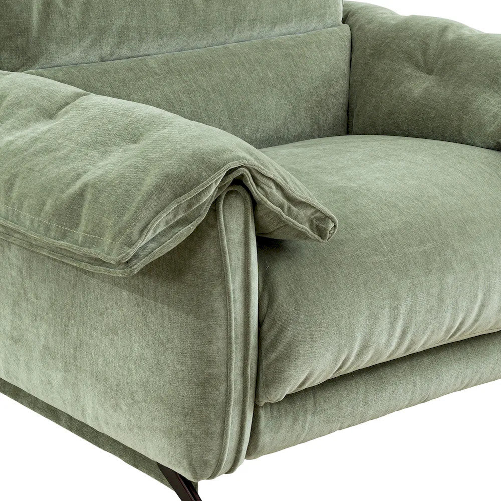 Furniture of America - Morley - Power Recliner 1.5 - Sage Green - CM9943GR-CH-PM view 7