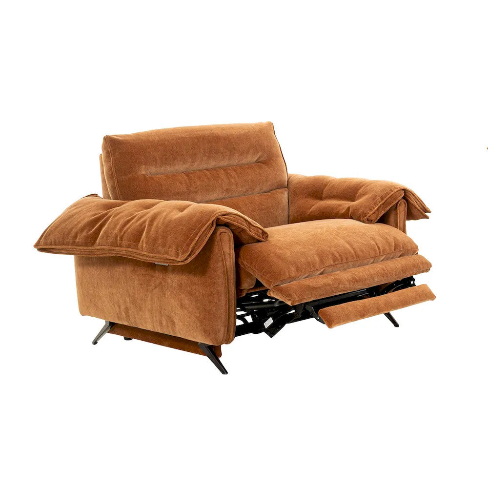 Furniture of America - Morley - Power Recliner 1.5 - Sienna Brown - CM9943BR-CH-PM view 2