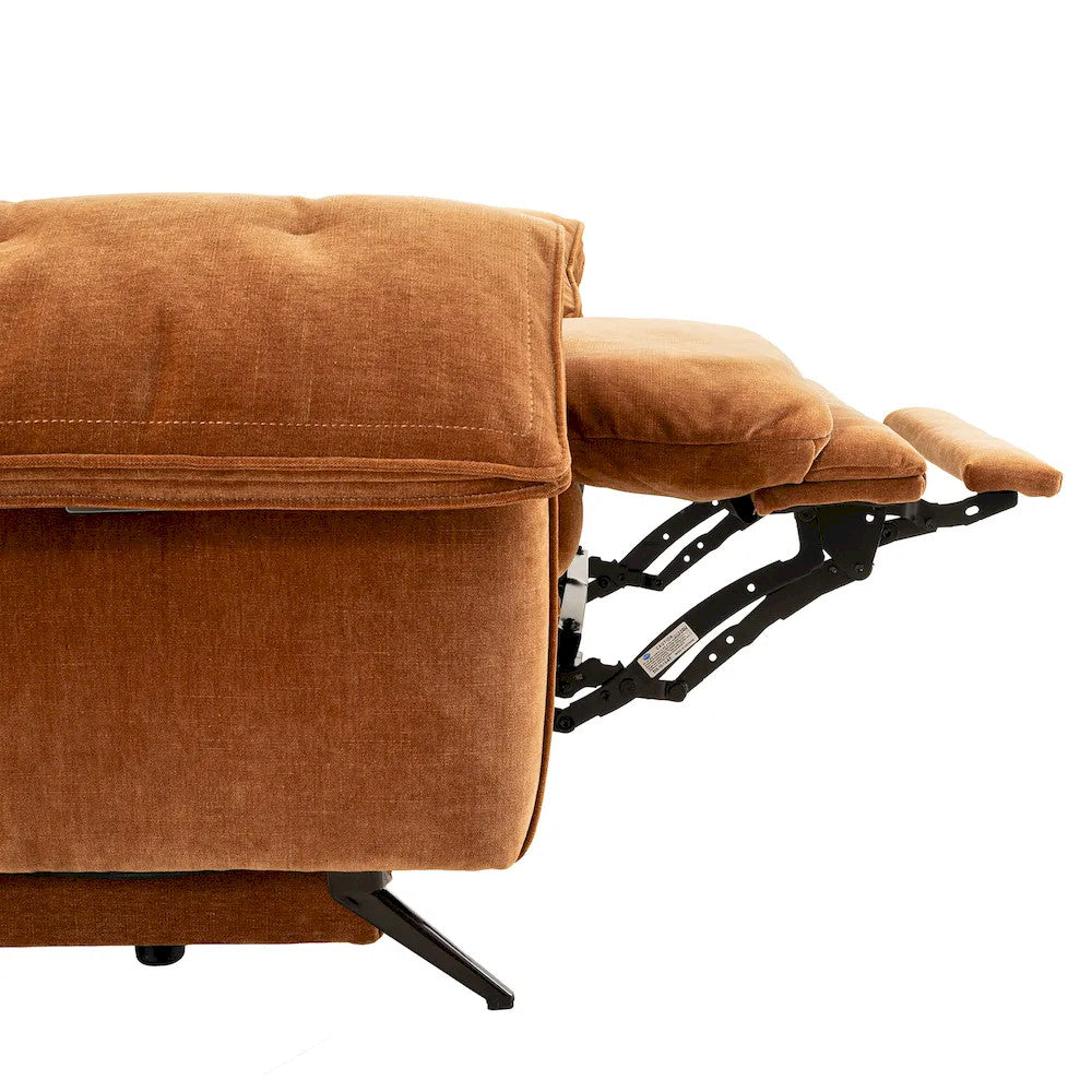 Furniture of America - Morley - Power Recliner 1.5 - Sienna Brown - CM9943BR-CH-PM view 6