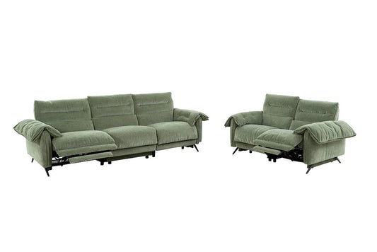 Furniture of America - Morley - Power Sofa + Loveseat - Sage Green - CM9943GR-PM-2PC view 2