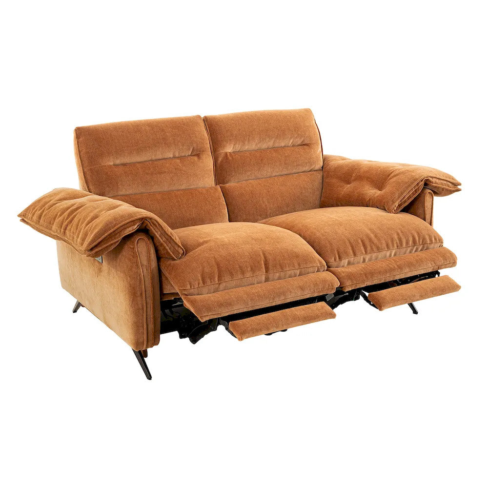 Furniture of America - Morley - Power Sofa + Loveseat - Sienna Brown - CM9943BR-PM-2PC view 7