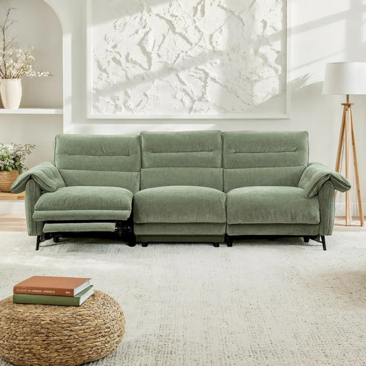 Furniture of America - Morley - Power Sofa - Sage Green - CM9943GR-SF-PM-PK view 1