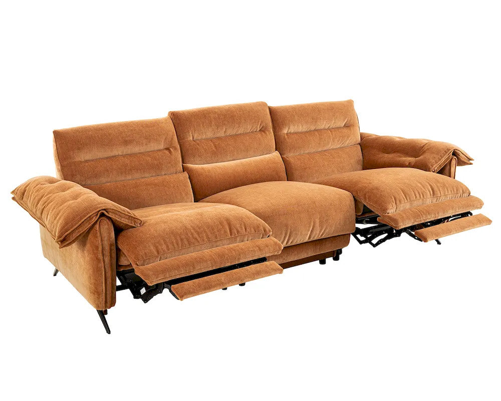 Furniture of America - Morley - Power Sofa - Sienna Brown - CM9943BR-SF-PM-PK view 4