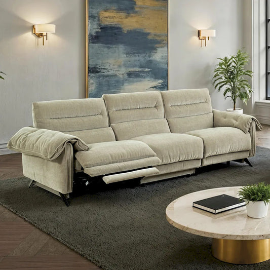 Furniture of America - Morley - Power Sofa - Taupe - CM9943TP-SF-PM-PK view 1
