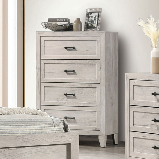 Furniture of America - Mysen Chest in White Wash - FM7202WH-C View 1