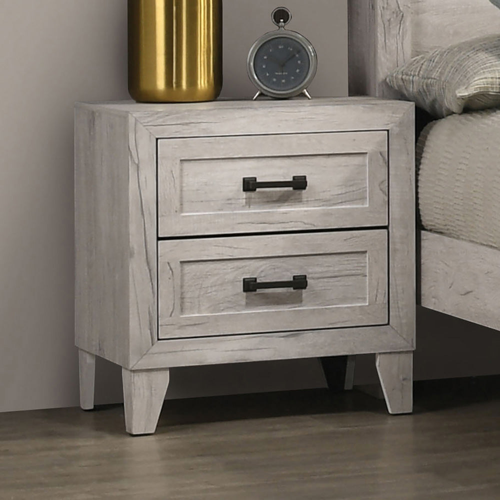Furniture of America - Mysen Nightstand in White Wash - FM7202WH-N View 1