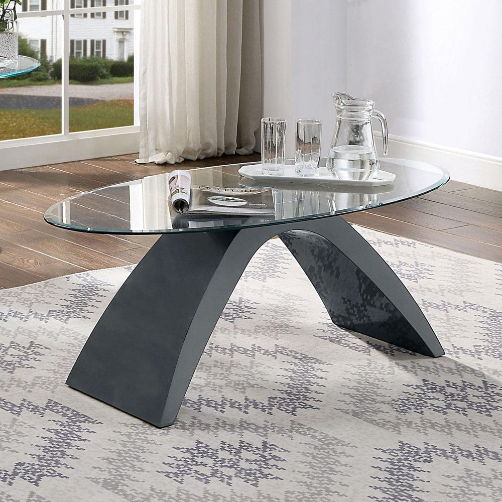 Furniture of America - Nahara Coffee Table in Gray - FOA4042GY-C-TABLE View 1