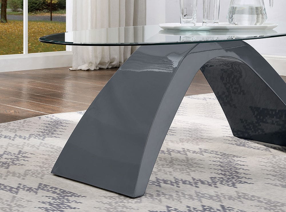 Furniture of America - Nahara Coffee Table in Gray - FOA4042GY-C-TABLE View 2