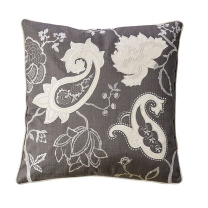 Furniture of America - Nana 20" X 20" Pillow Set of 2 in Dark Gray - PL8013-2PK View 1