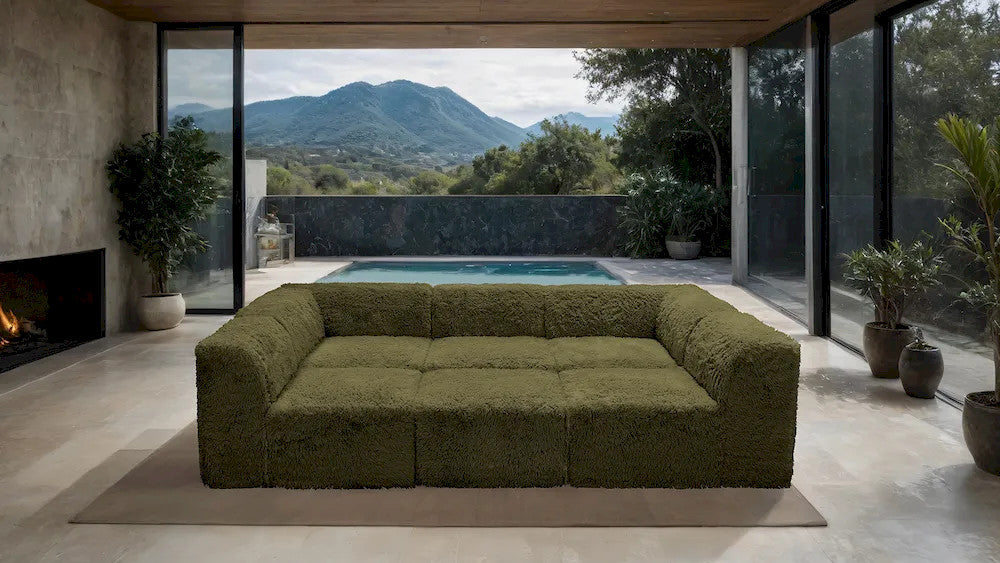 Furniture of America - Nappi - Daybed, Olive Green - FM62102GR-BED view 2