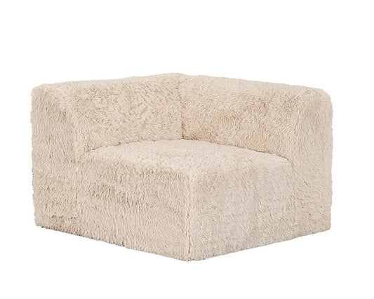 Furniture of America - Nappi - Modular Corner Chair, Sand - FM62102BG-CNR view 1