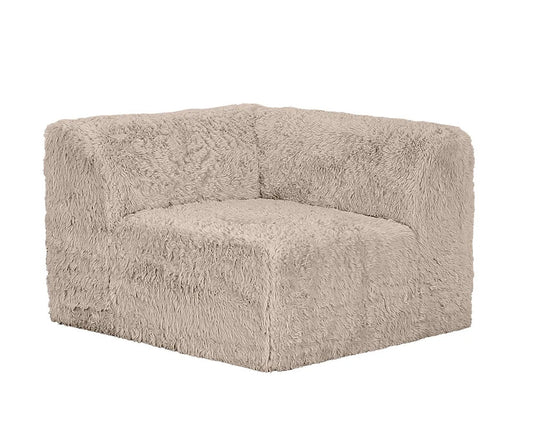 Furniture of America - Nappi - Modular Corner Chair, Taupe - FM62102TP-CNR view 1