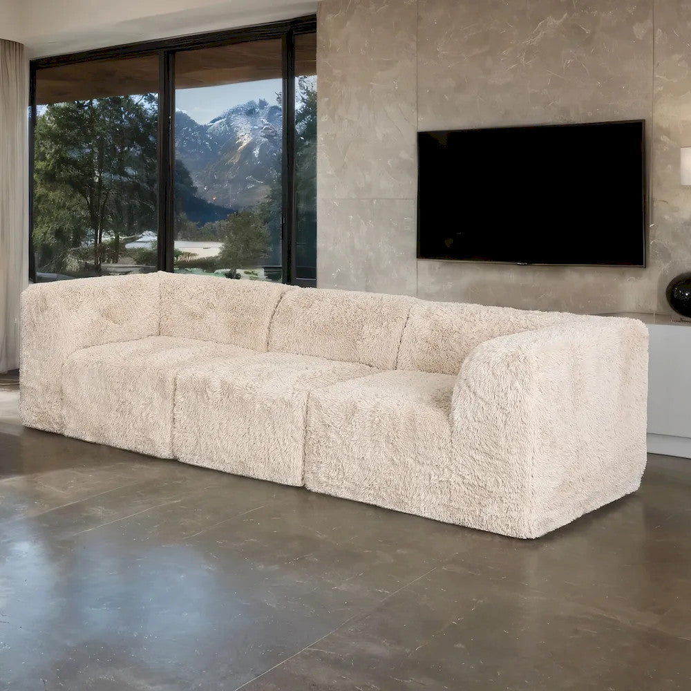 Furniture of America - Nappi - Sofa, Sand - FM62102BG-SF-PK view 1