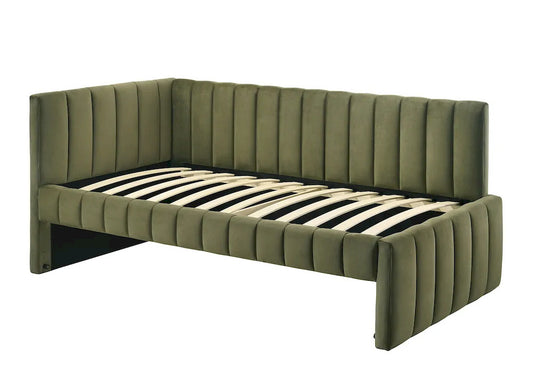 Furniture of America - Nardi - Twin Daybed w/ Trundle - Olive Green - FM1206GR-BED view 2