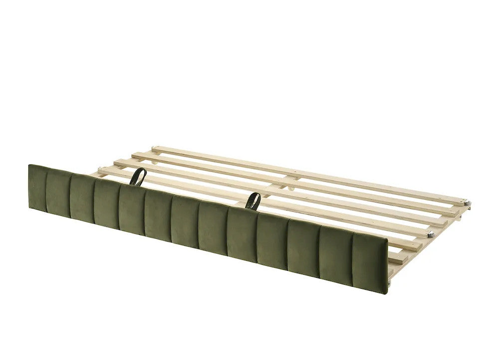 Furniture of America - Nardi - Twin Daybed w/ Trundle - Olive Green - FM1206GR-BED view 3