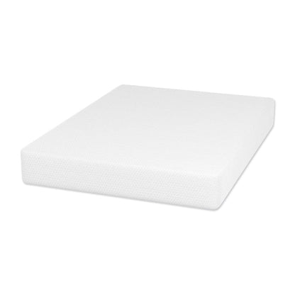 Furniture of America - Nasturtium 10" Twin Bamboo Charcoal Infused Memory Foam in White - DM810-T View 1