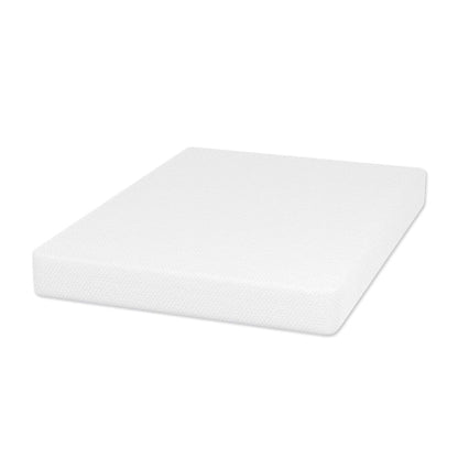Furniture of America - Nasturtium 8" Queen Bamboo Charcoal Infused Memory Foam in White - DM808-Q View 1