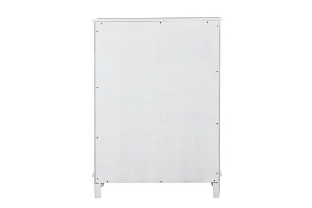 Furniture of America - Naucalpan Chest w/ Bottom Drawer Cedar in White - FM7456WH-C View 5