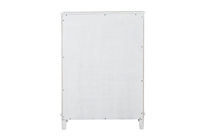 Furniture of America - Naucalpan Chest w/ Bottom Drawer Cedar in White - FM7456WH-C View 5