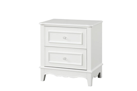 Furniture of America - Naucalpan Nightstand w/2 Drawers in White - FM7456WH-N View 1