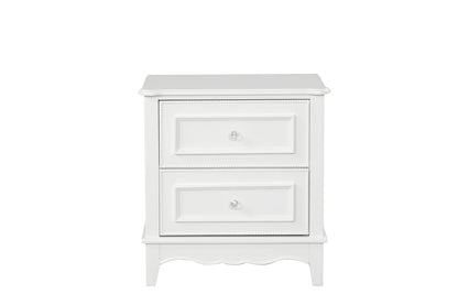 Furniture of America - Naucalpan Nightstand w/2 Drawers in White - FM7456WH-N View 5