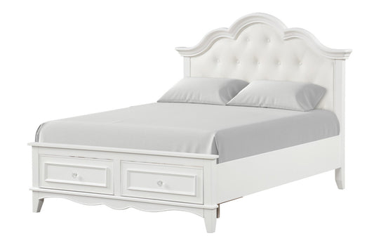 Furniture of America - Naucalpan Twin Storage Bed in White - FM7456WH-T-BED View 1